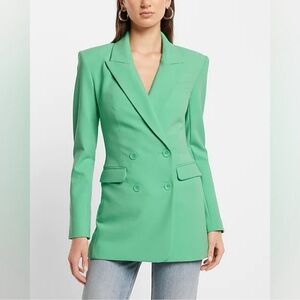 Express Double Breasted Hourglass Blazer